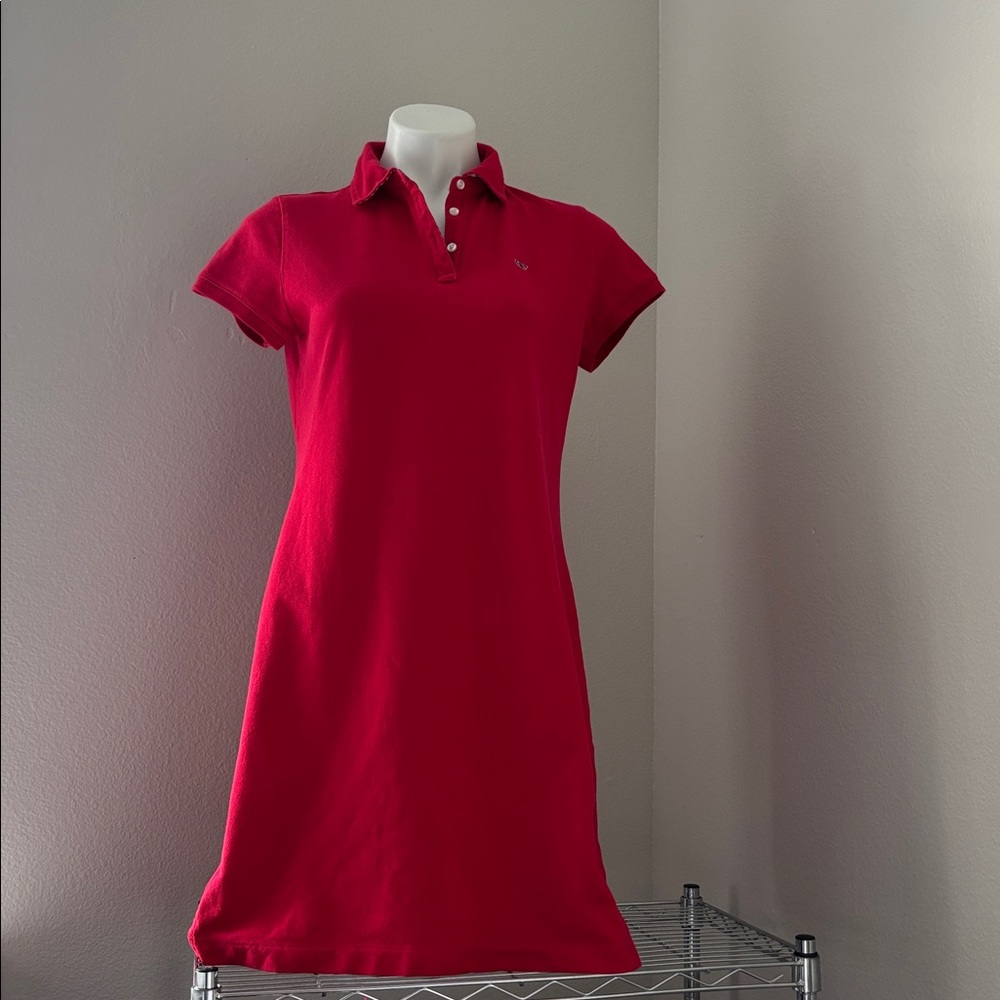 Vineyard Red Polo Dress